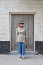 Bea oversized blazer zachtgroen