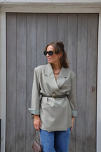 Bea oversized blazer zachtgroen