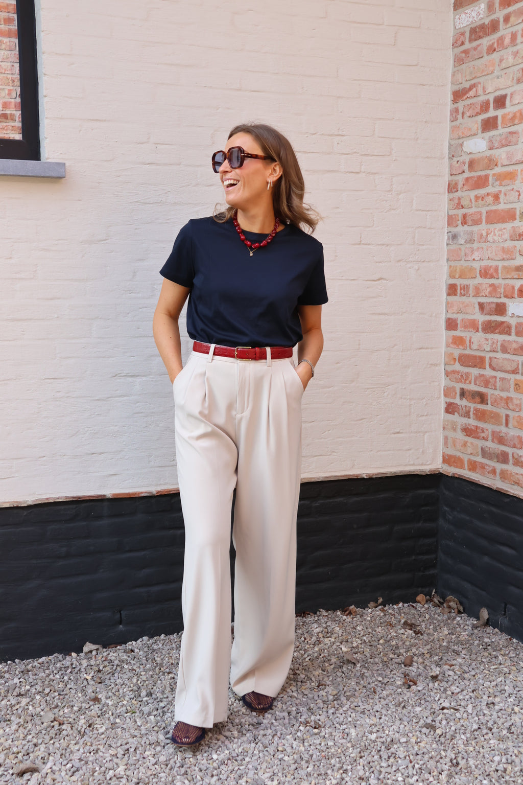 Flore trousers beige