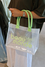 Recycled Beau Monde bag soft green