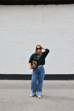 Léonie colorblock jeans