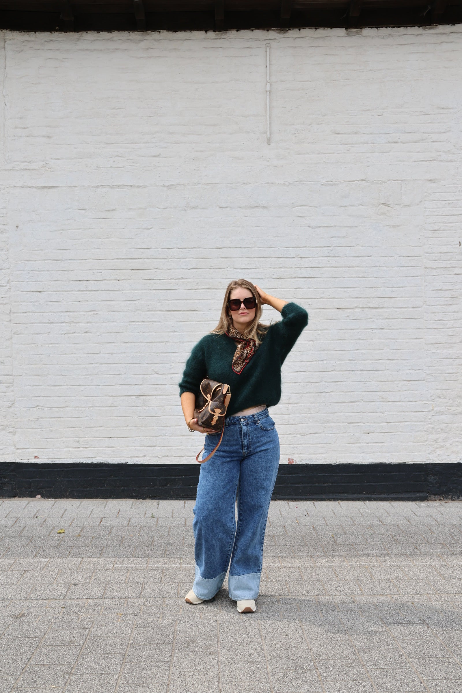 Léonie colorblock jeans