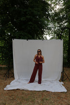 Elisa jumpsuit terracotta