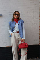 Virginie mouwloos vestje lichtblauw