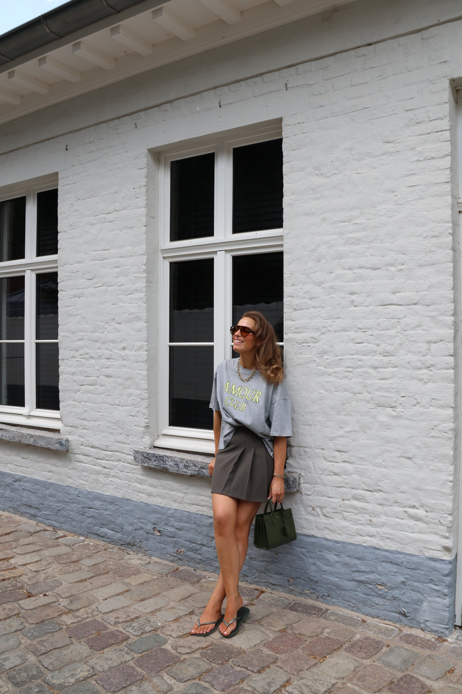 Elena rokje kaki