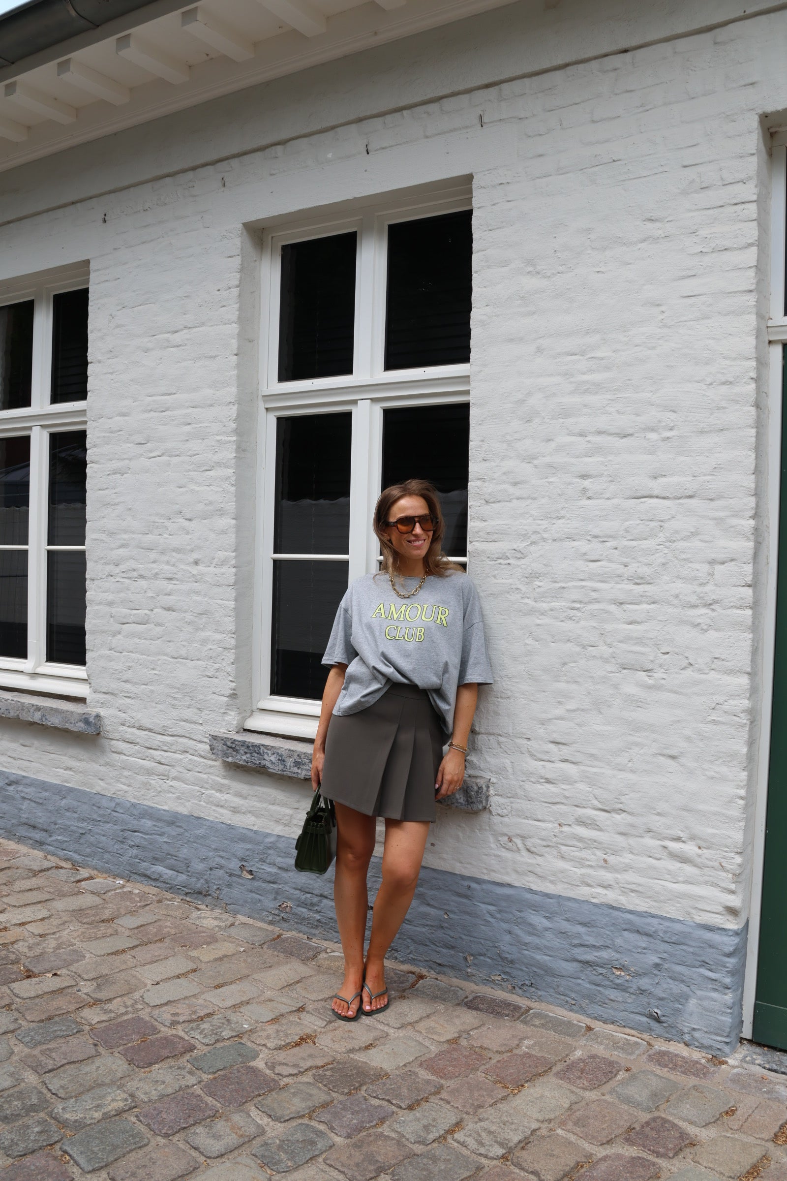 Elena rokje kaki