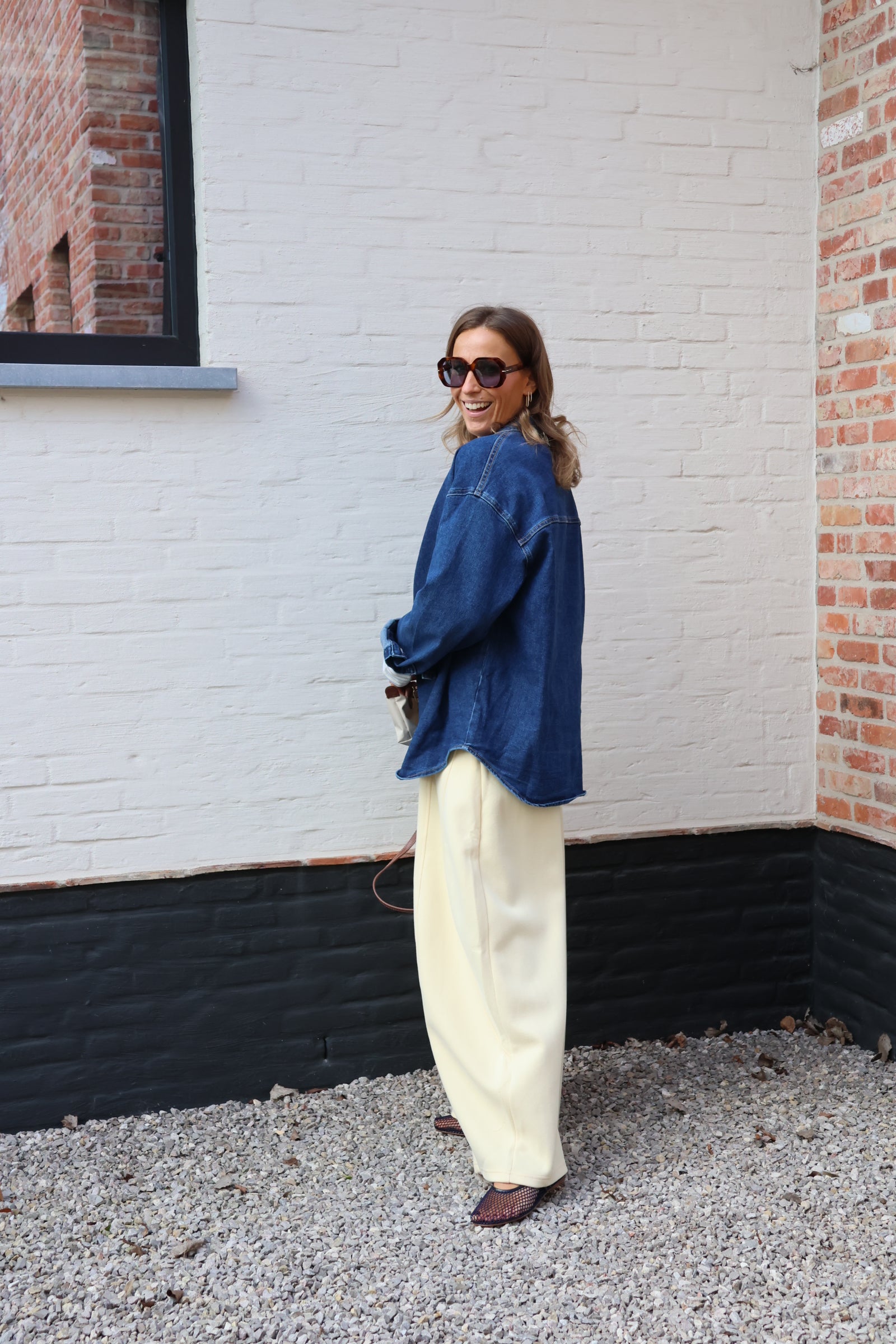 Steffie gele jogging