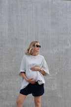 Gulia oversized T-shirt grijs