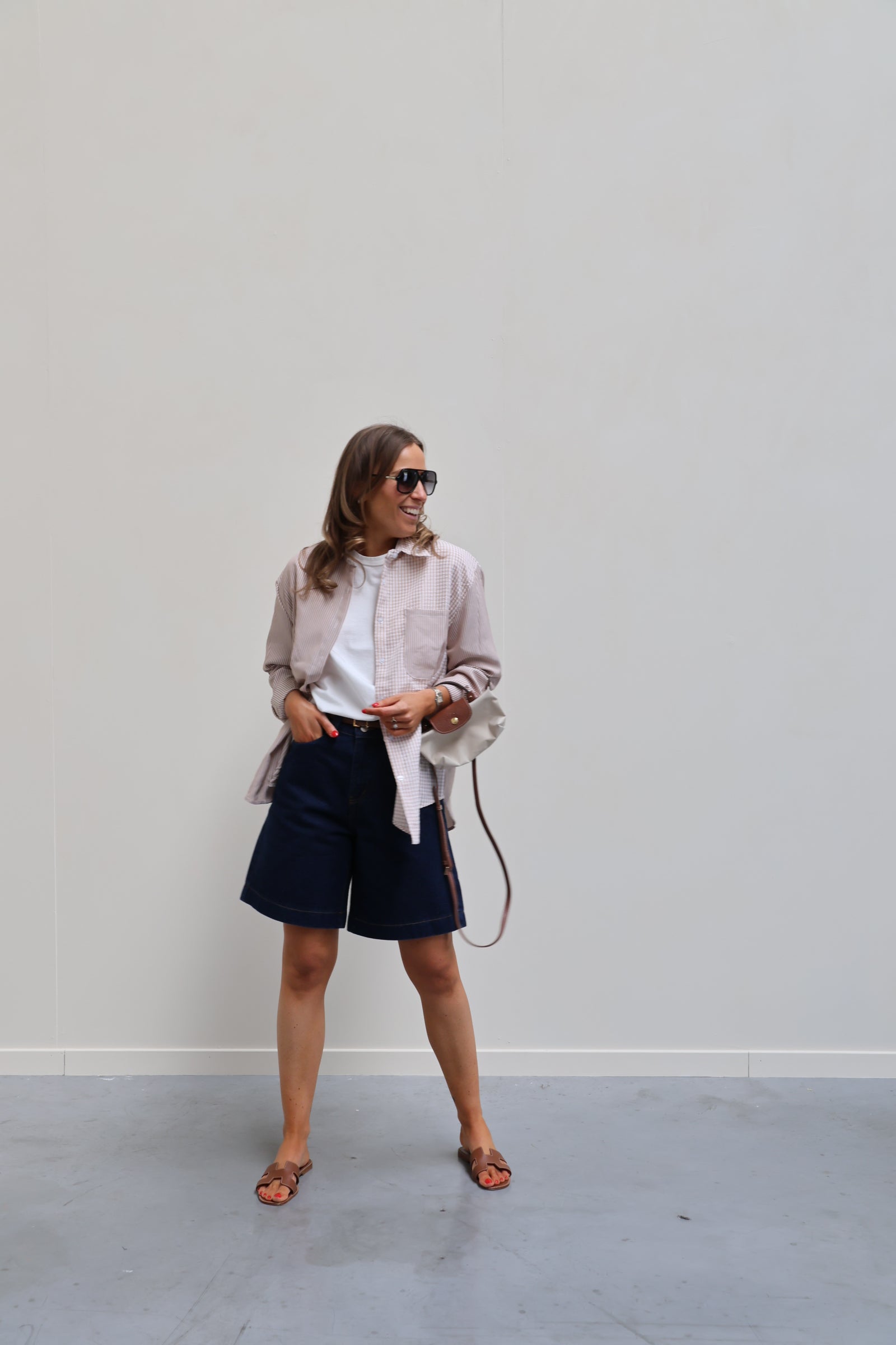 Cornelia bermuda dark denim