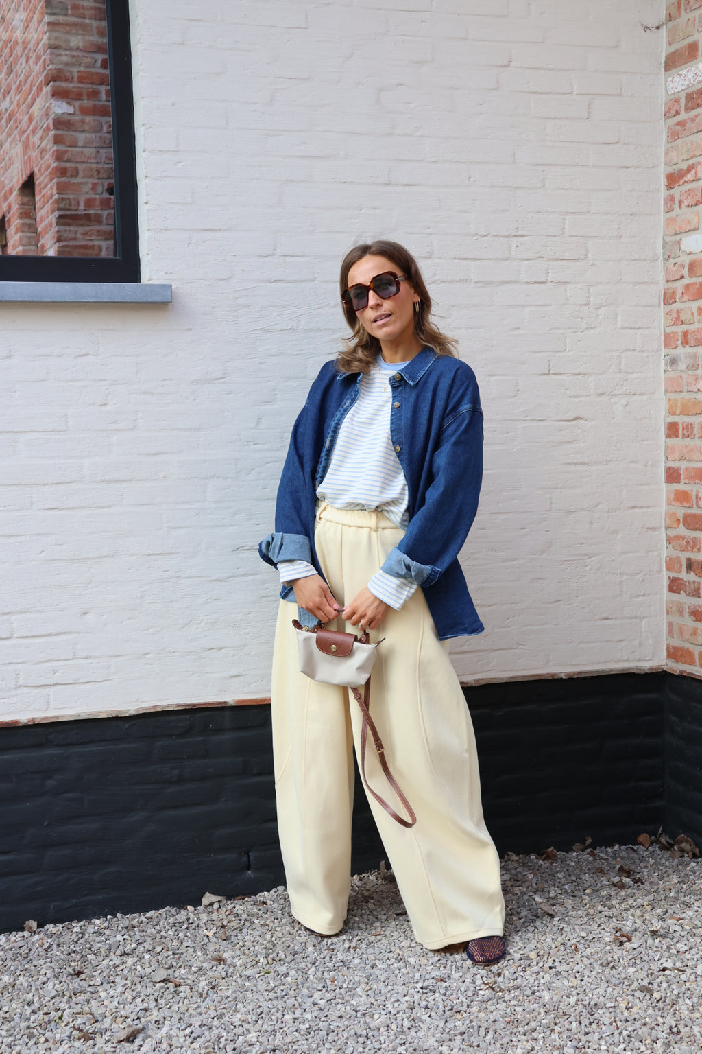 Steffie gele jogging