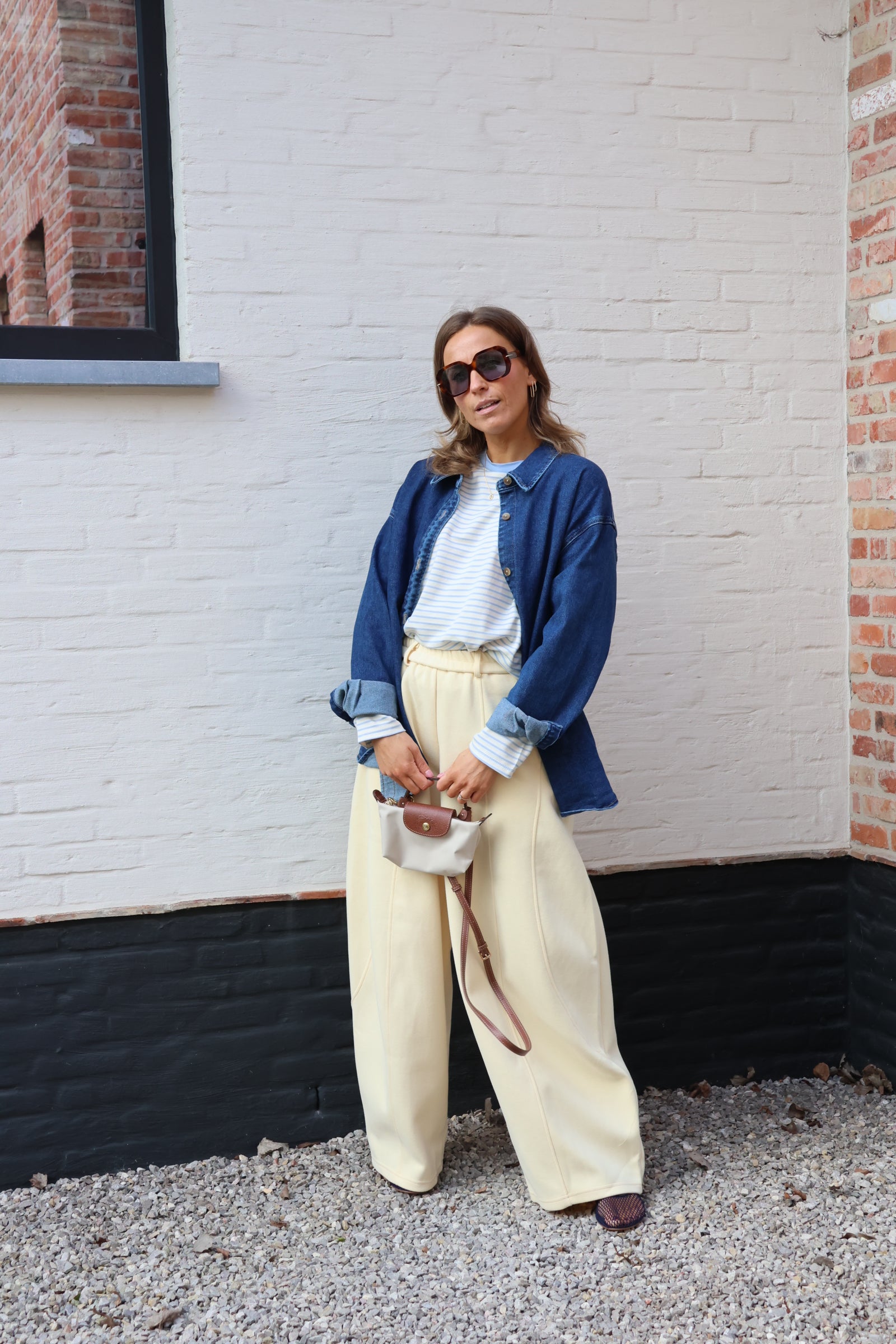 Steffie gele jogging