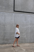 Gulia oversized T-shirt grijs