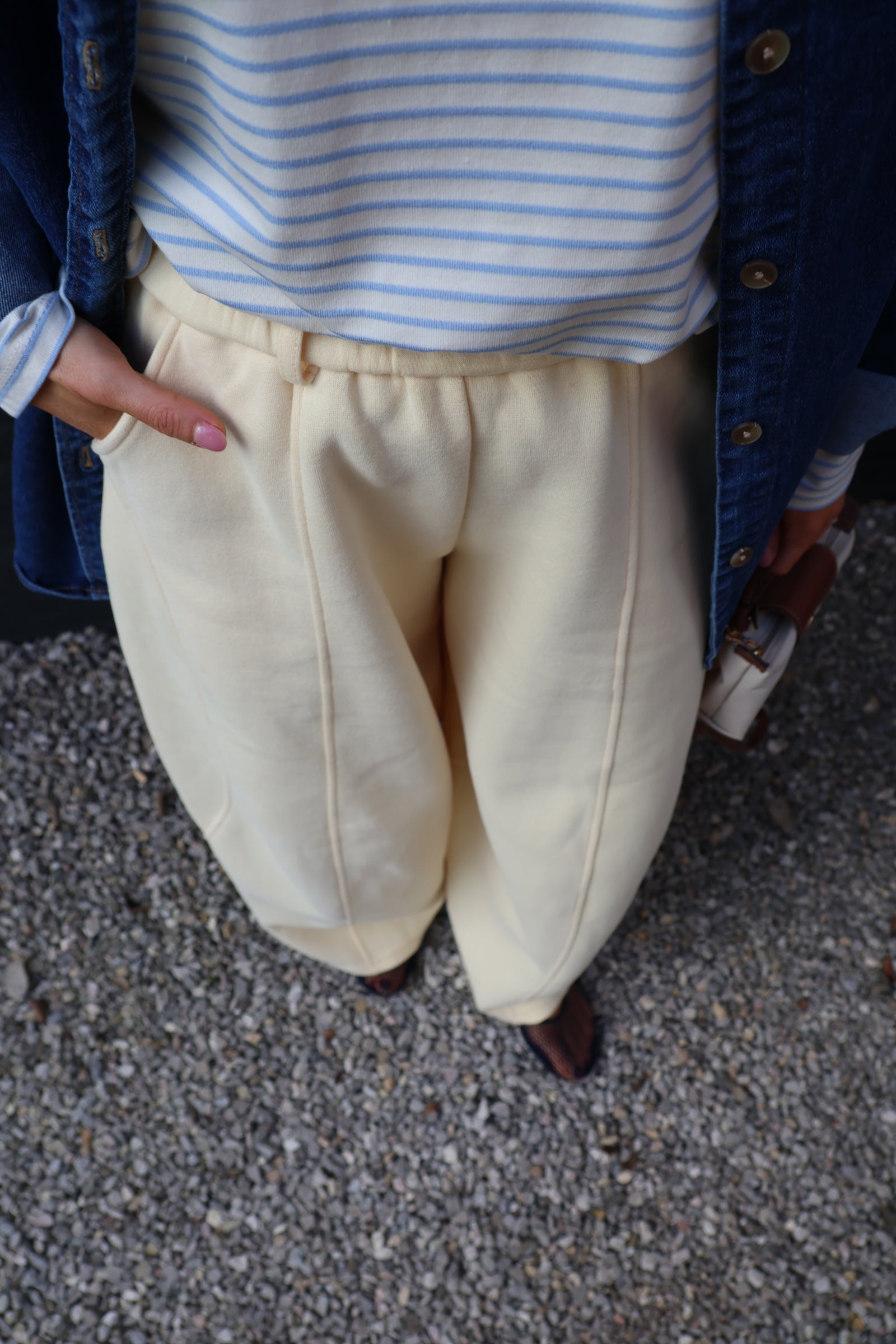 Steffie gele jogging