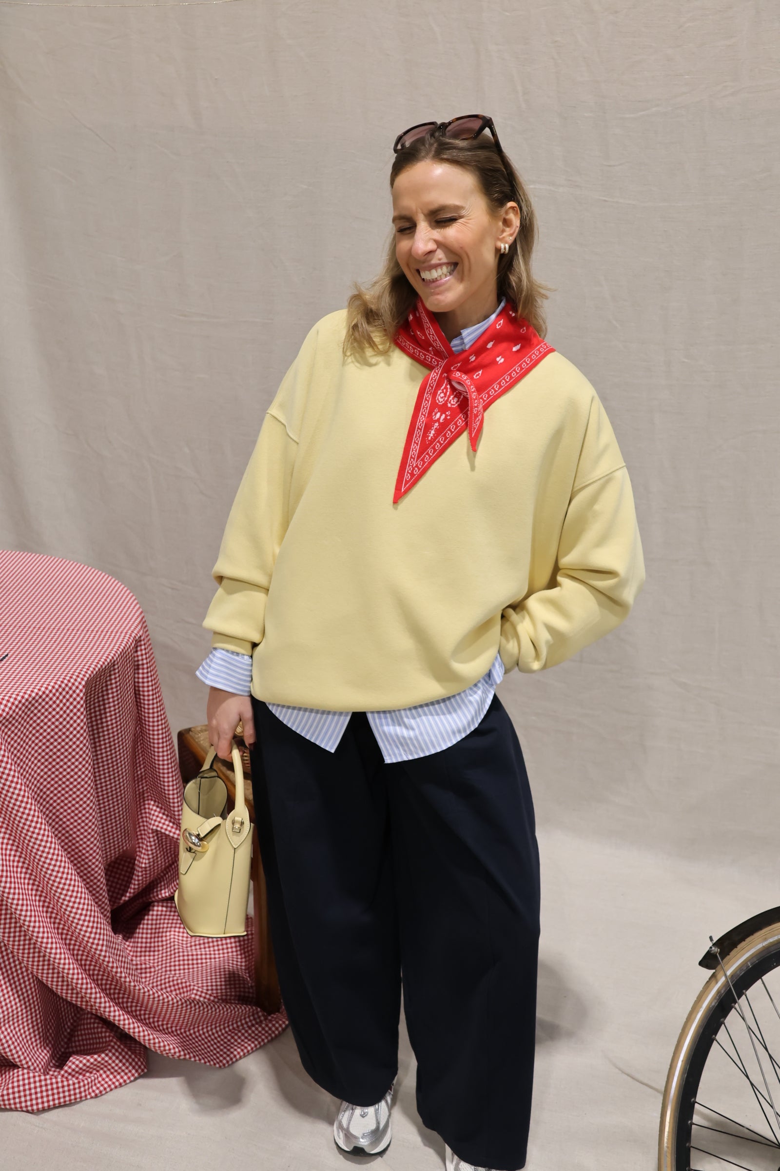 Josephine yellow sweater