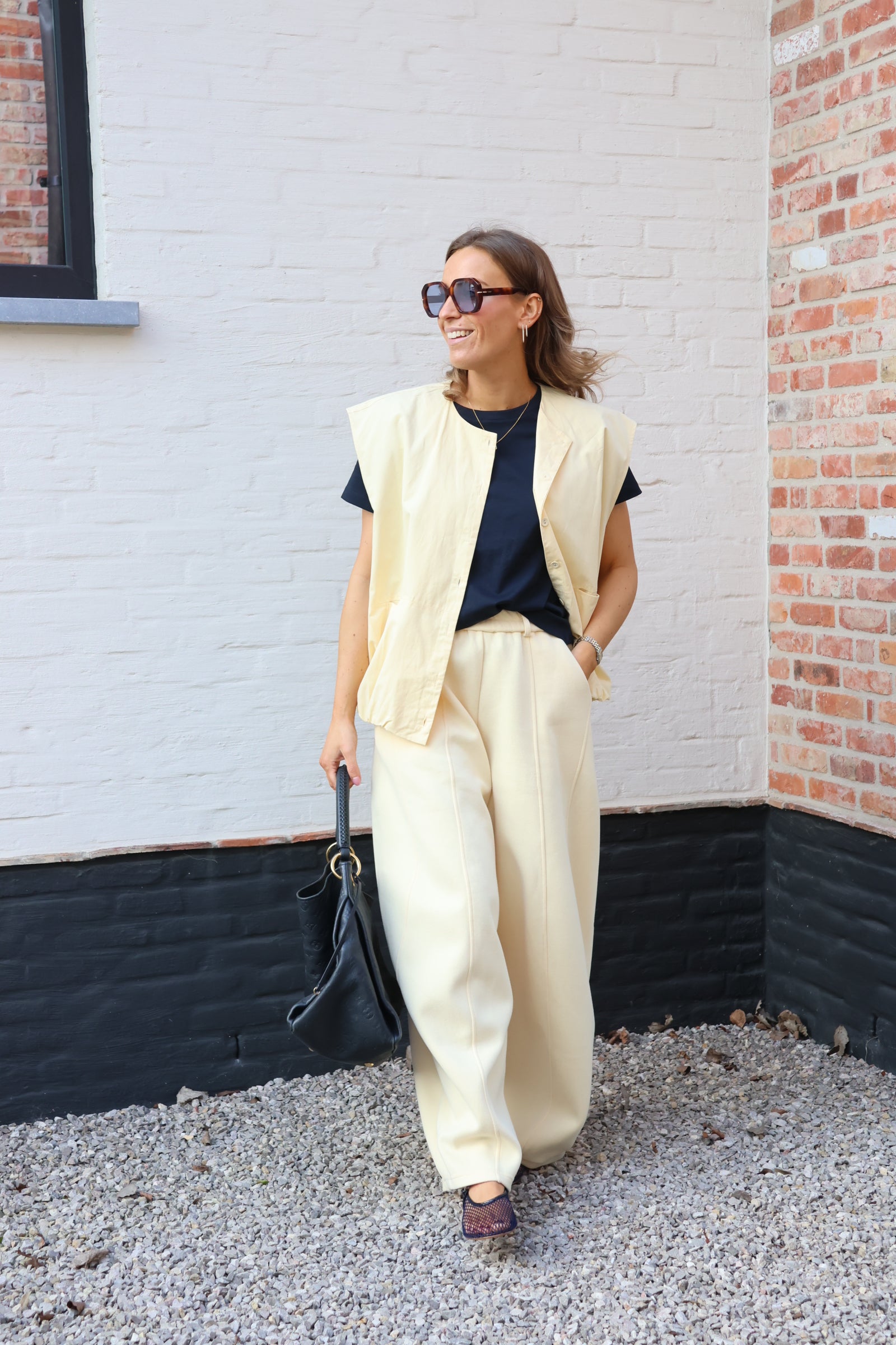 Steffie gele jogging