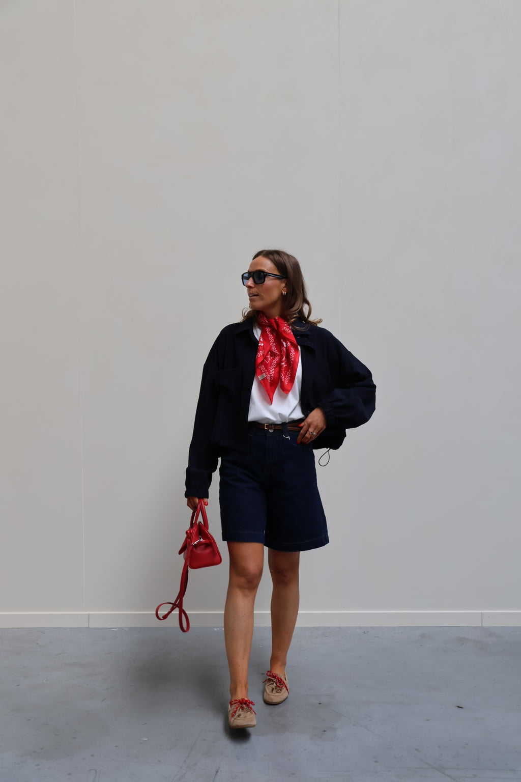 Cornelia bermuda dark denim