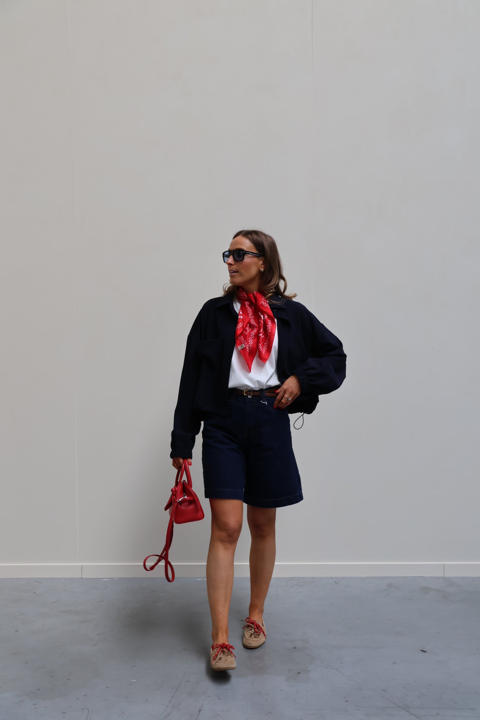 Cornelia bermuda dark denim