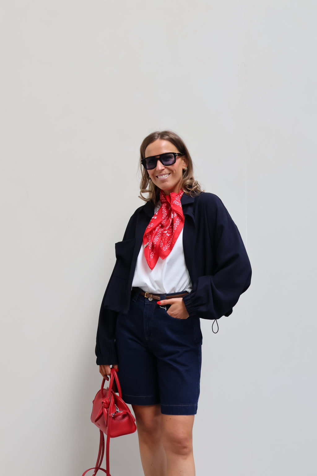 Cornelia bermuda dark denim