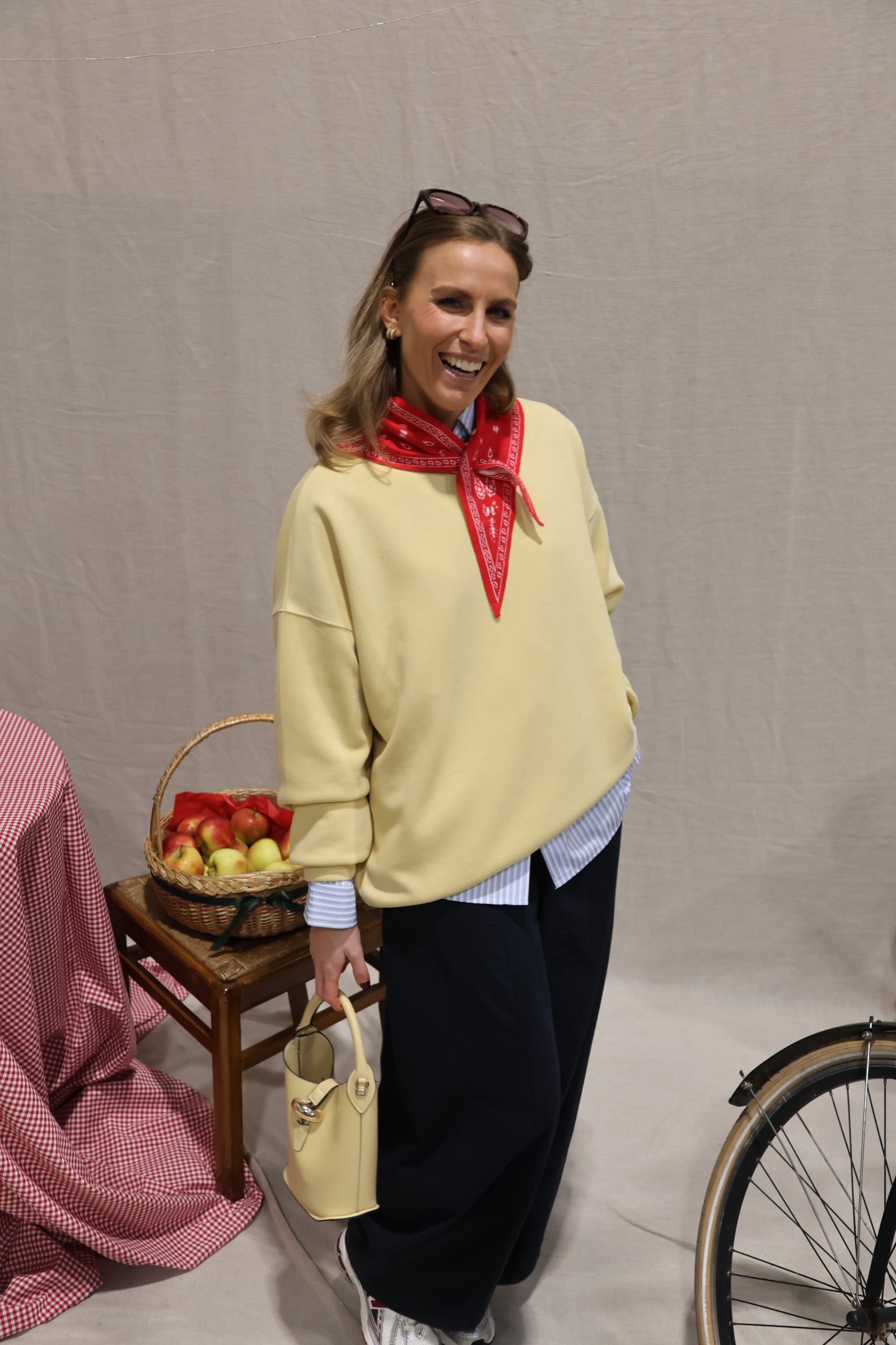 Josephine yellow sweater