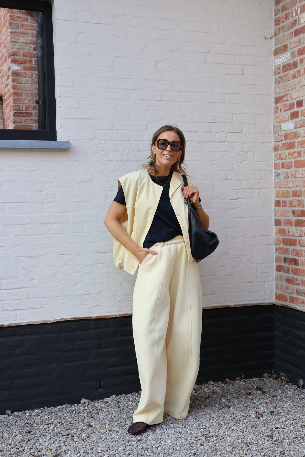 Steffie gele jogging