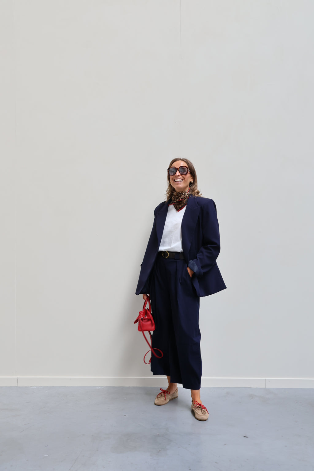 Annelie blazer marine