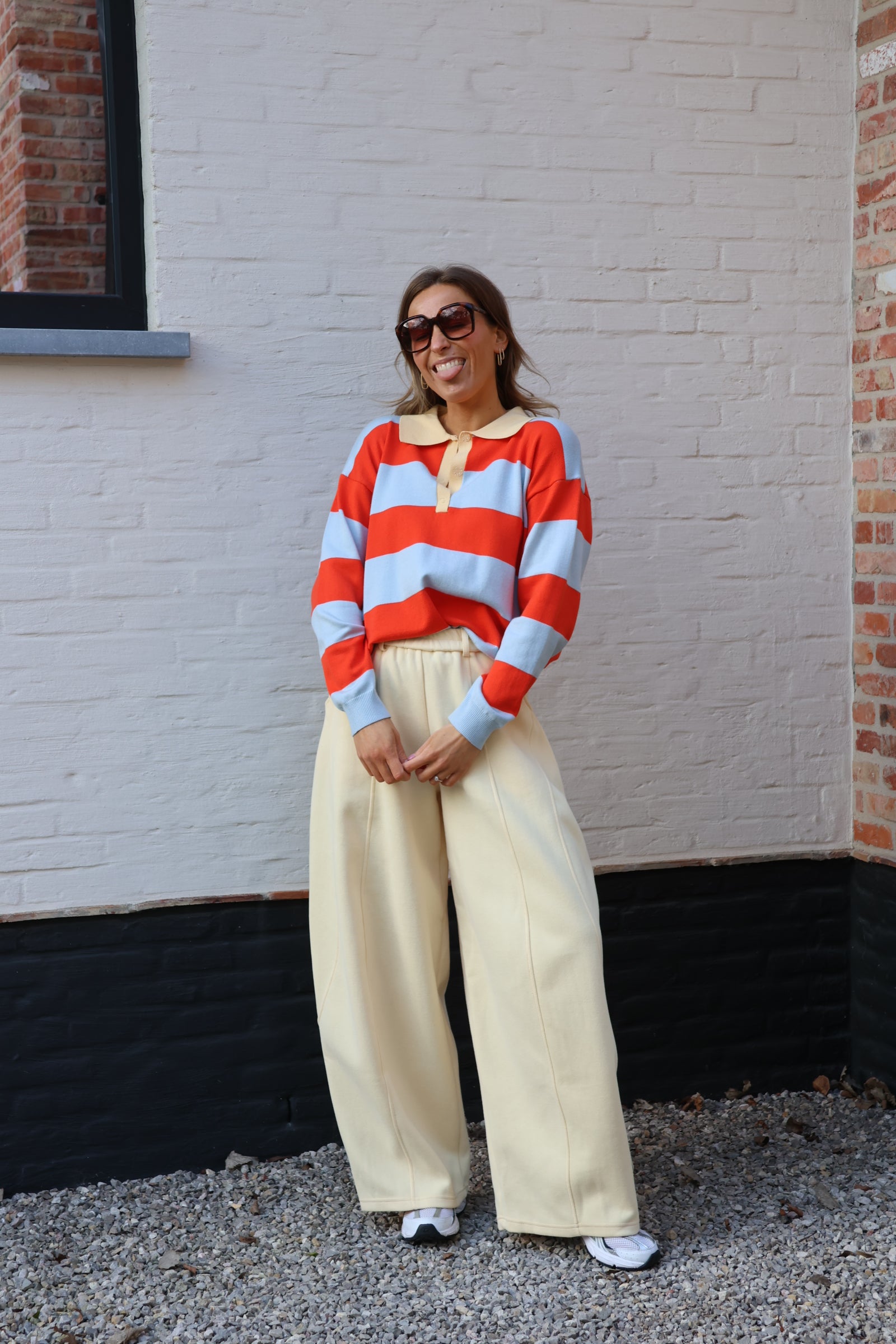 Steffie gele jogging