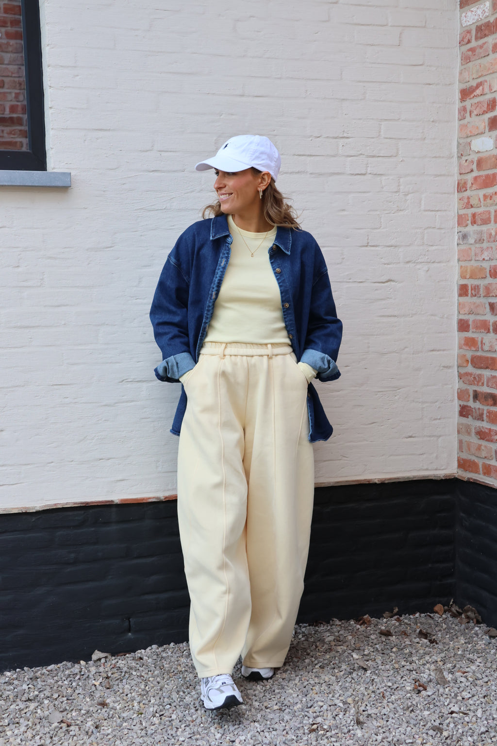 Steffie gele jogging