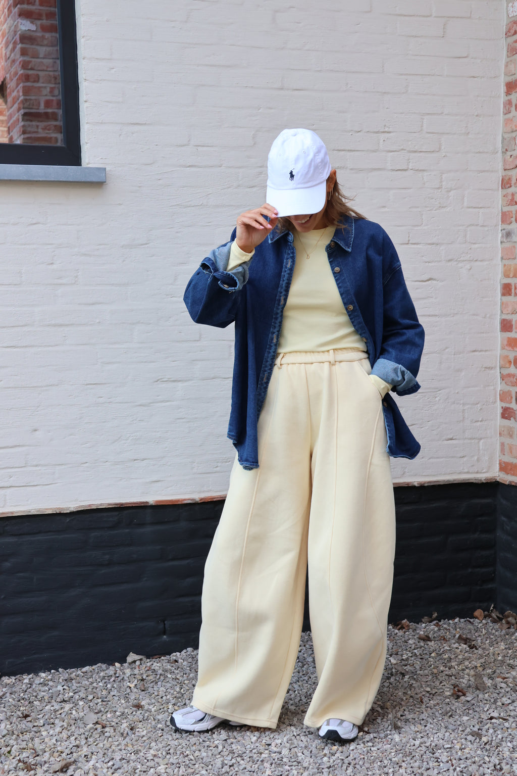 Steffie gele jogging