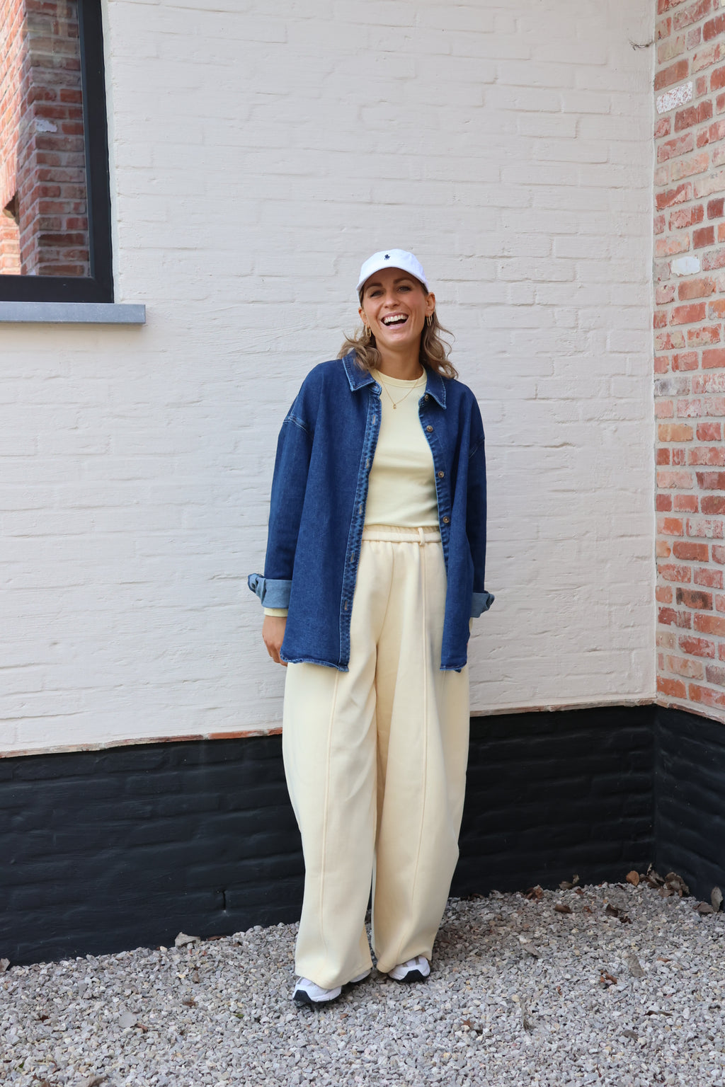 Vero dark denim jeanshemdje