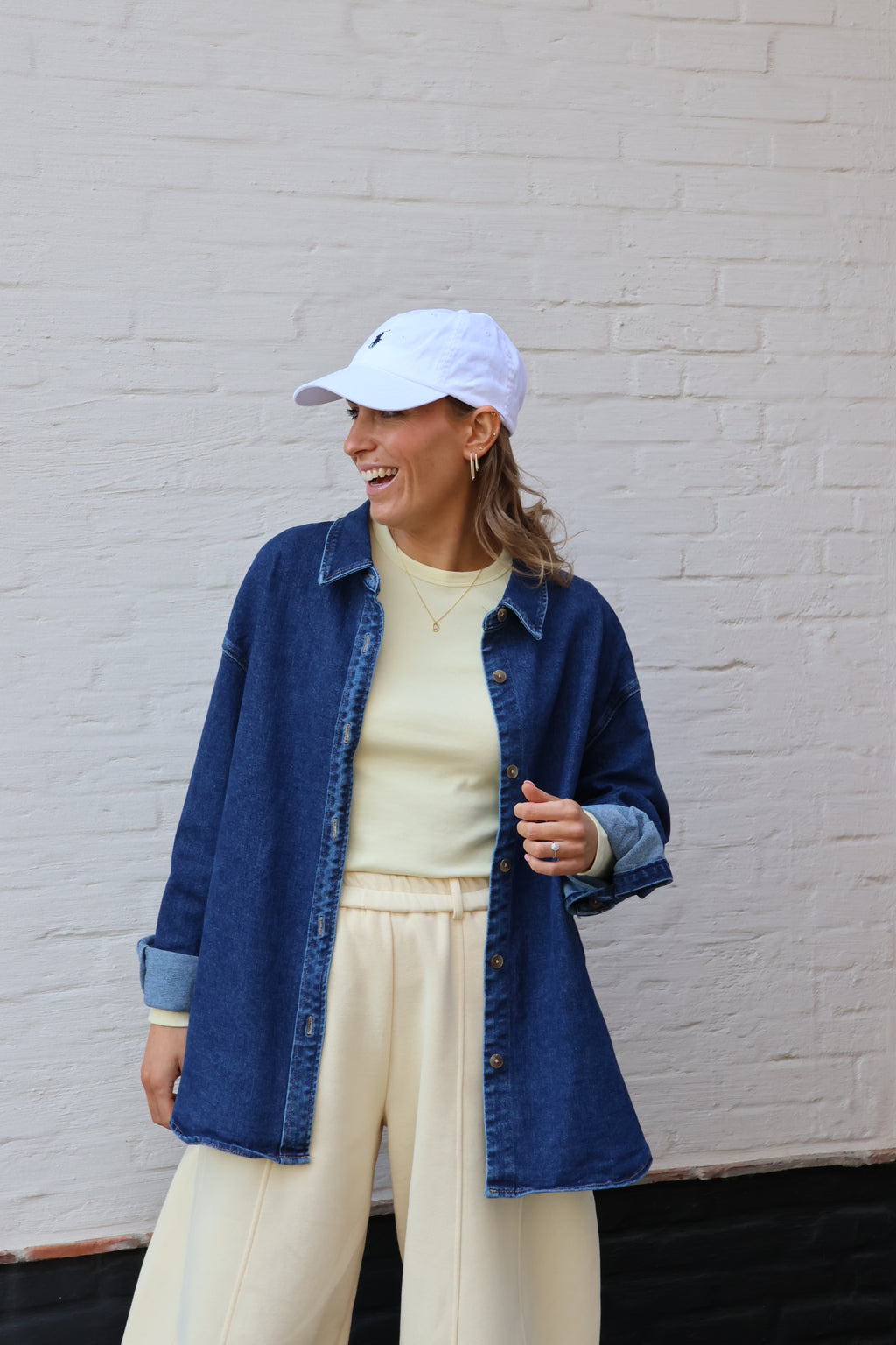 Maelle longsleeve geel