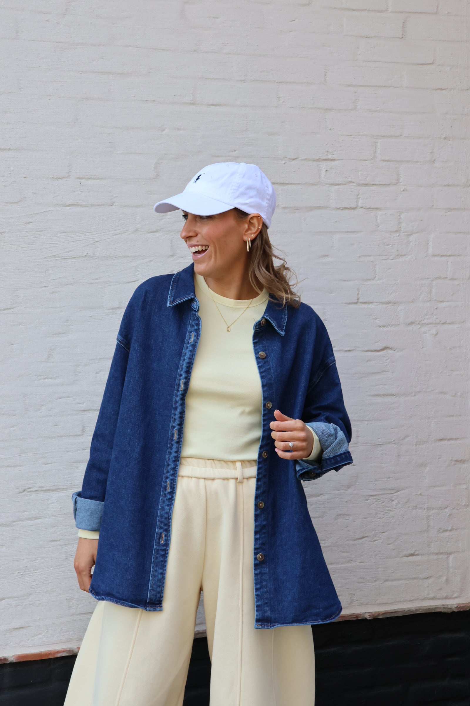 Maelle longsleeve geel