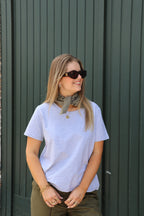 Belle T-shirt grijs