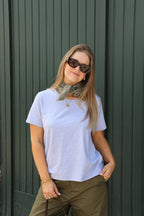 Belle T-shirt grijs
