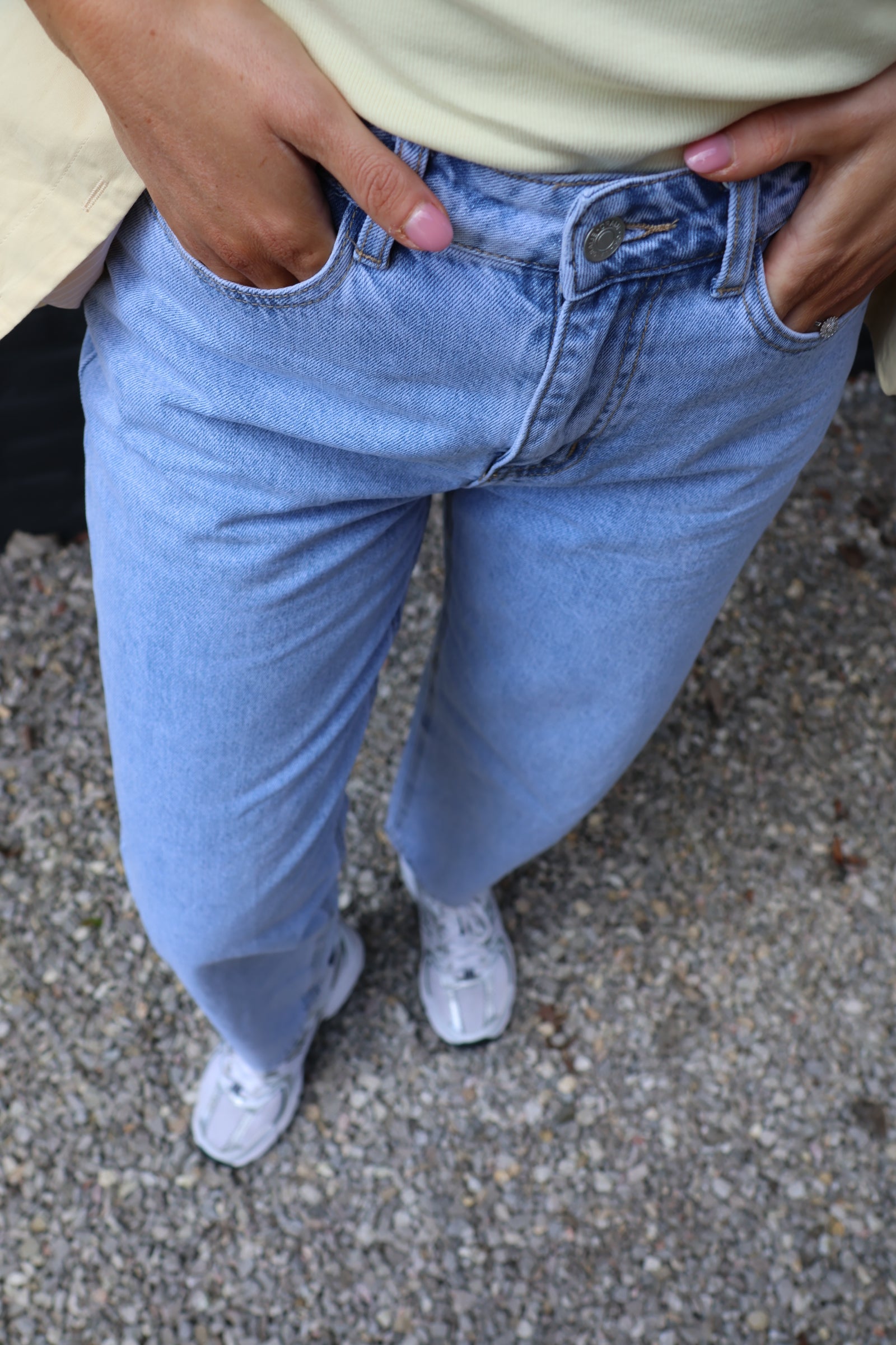 Maud barrel jeans light blue