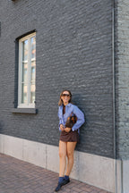 Babs skort bruin