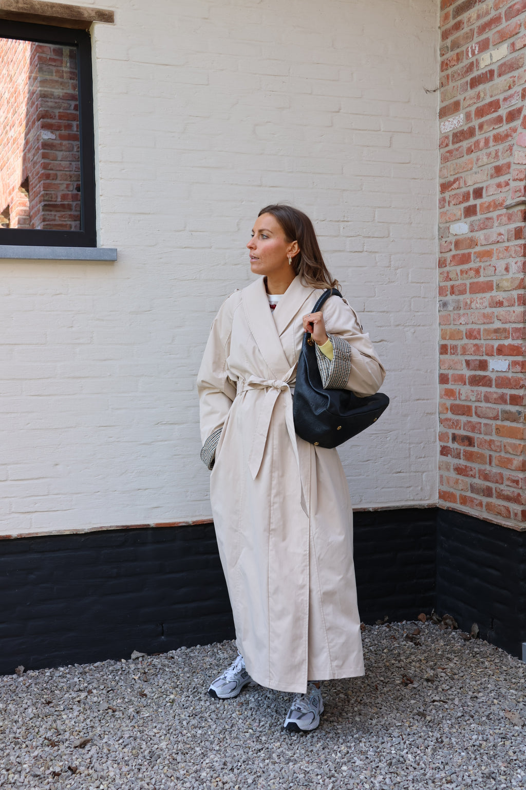 Amelia trenchcoat beige