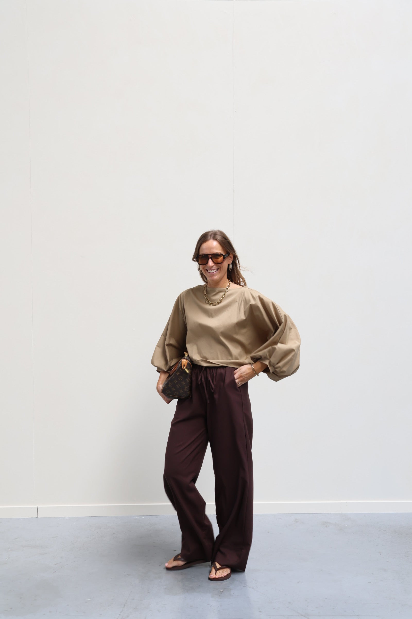 Elodie pantalon bruin