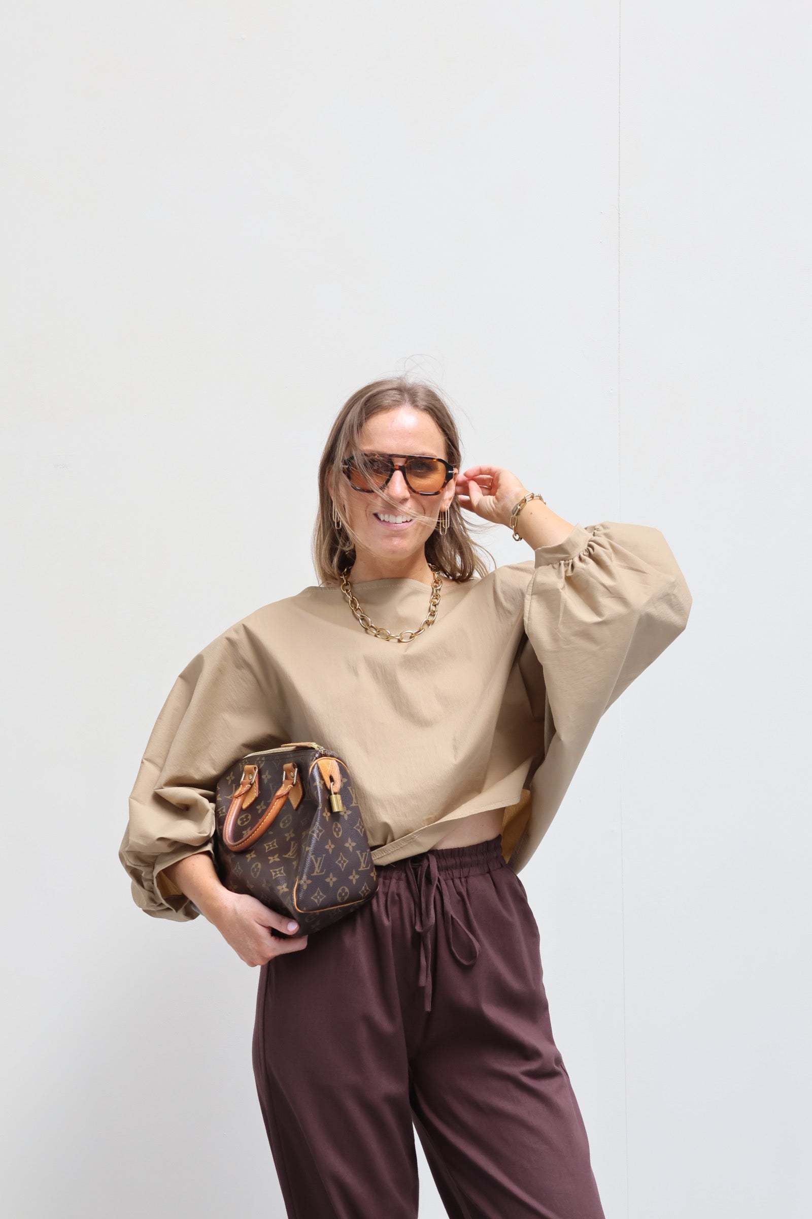 Elodie pantalon bruin