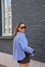 Babs skort bruin