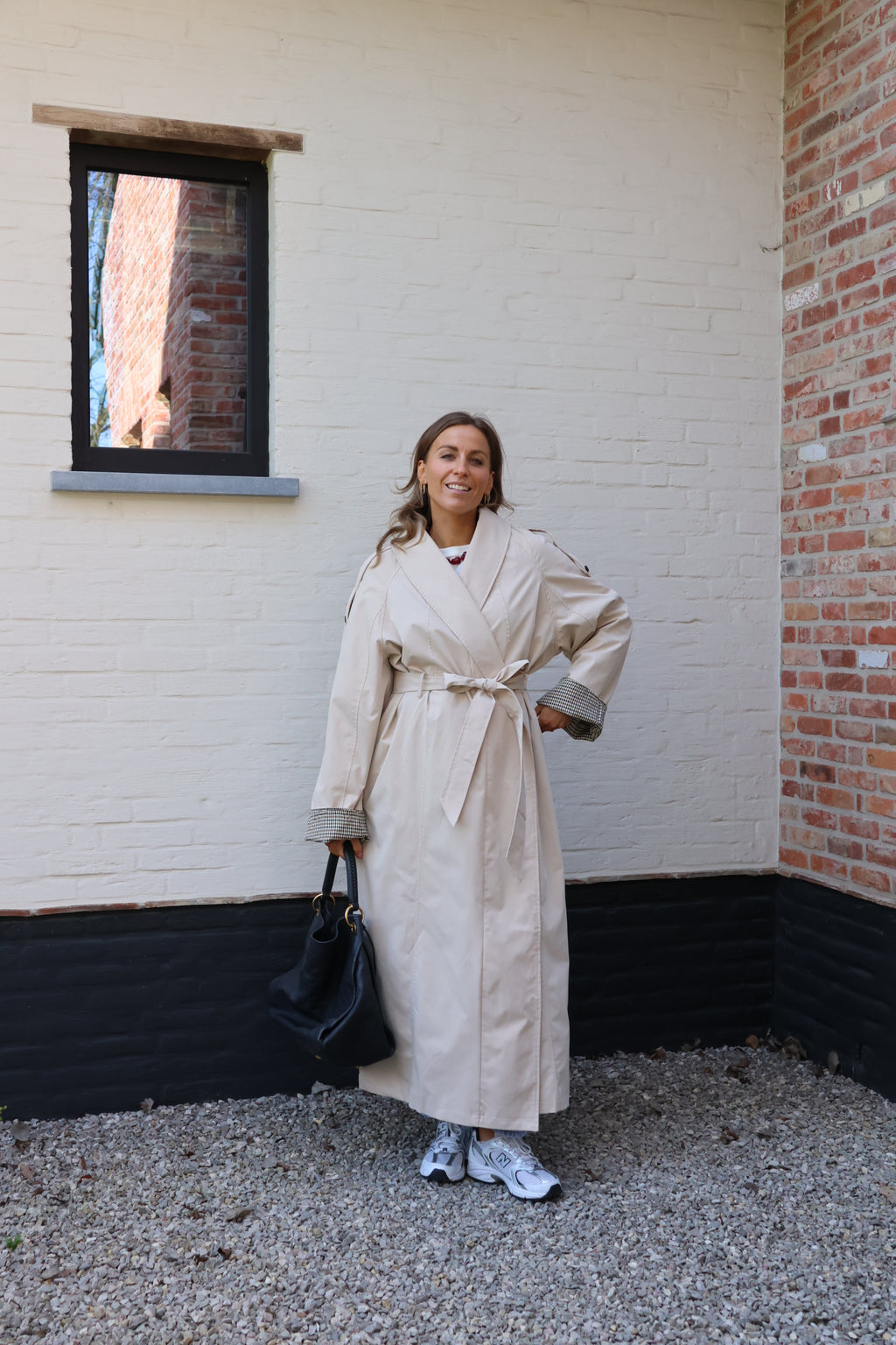 Amelia trenchcoat beige