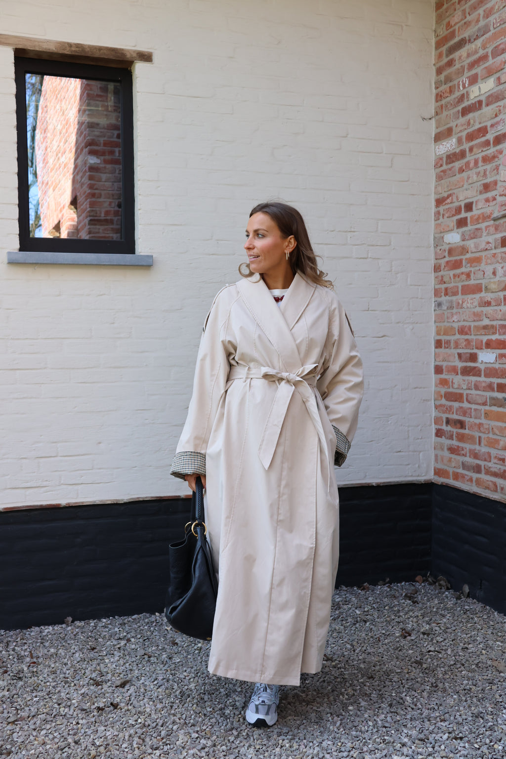 Amelia trenchcoat beige