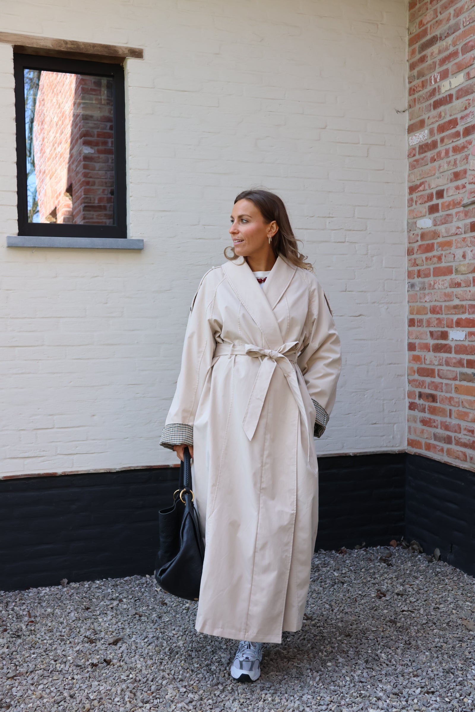 Amelia trenchcoat beige