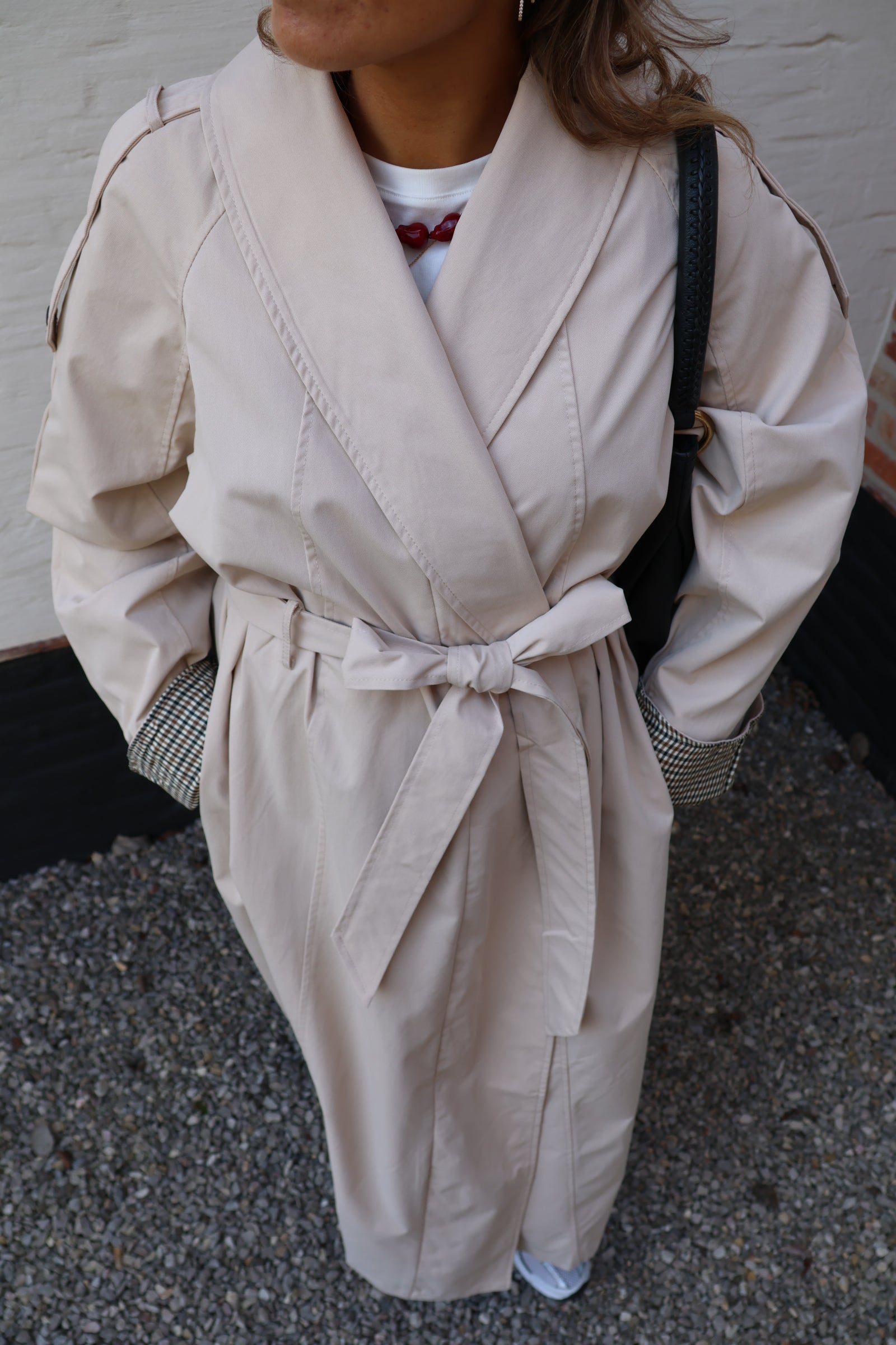 Amelia trenchcoat beige