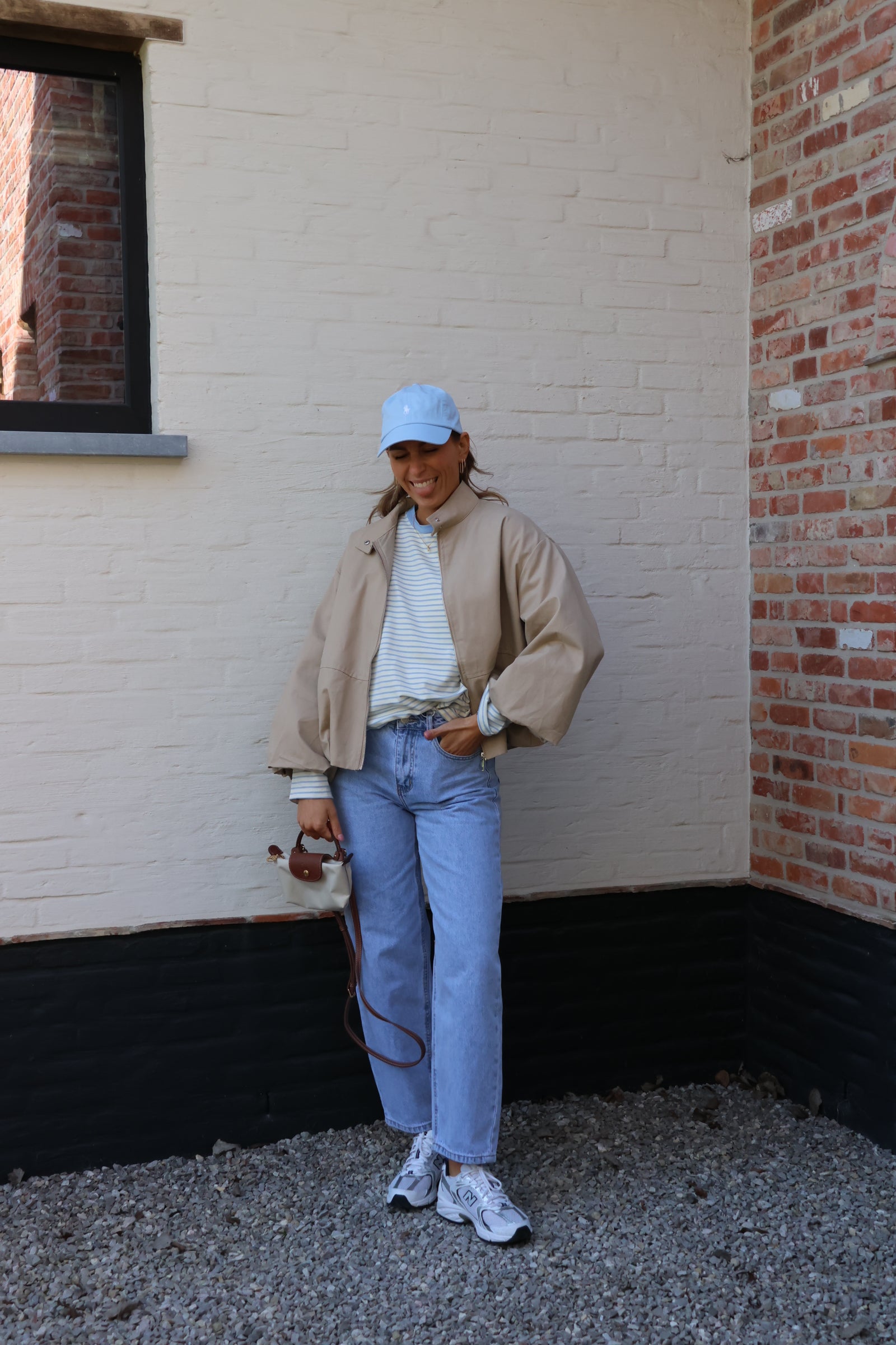 Maud barrel jeans light blue