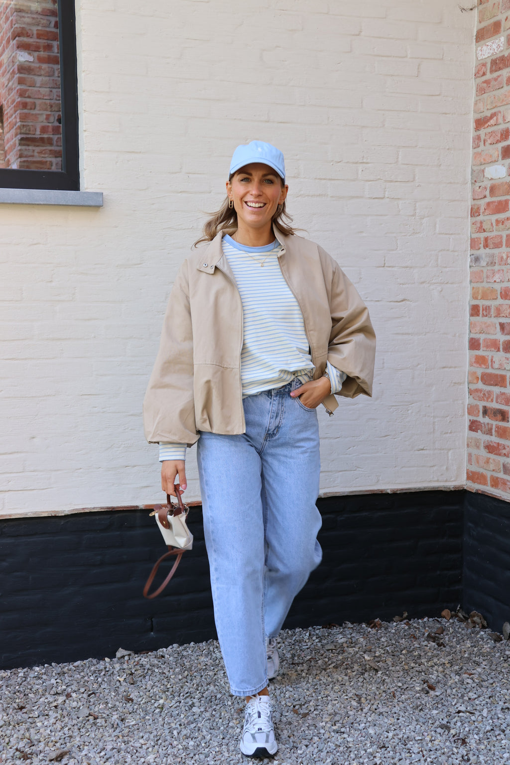 Maud barrel jeans light blue