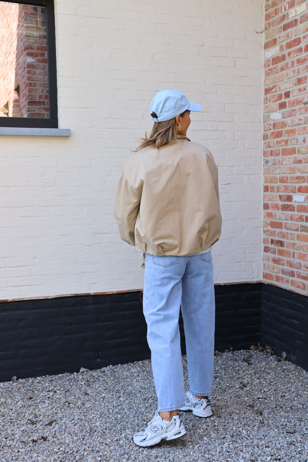 Maud barrel jeans light blue