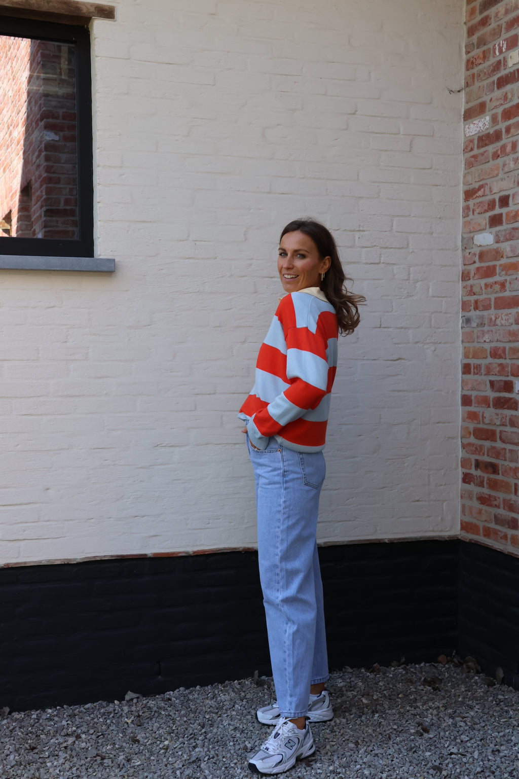 Maud barrel jeans light blue