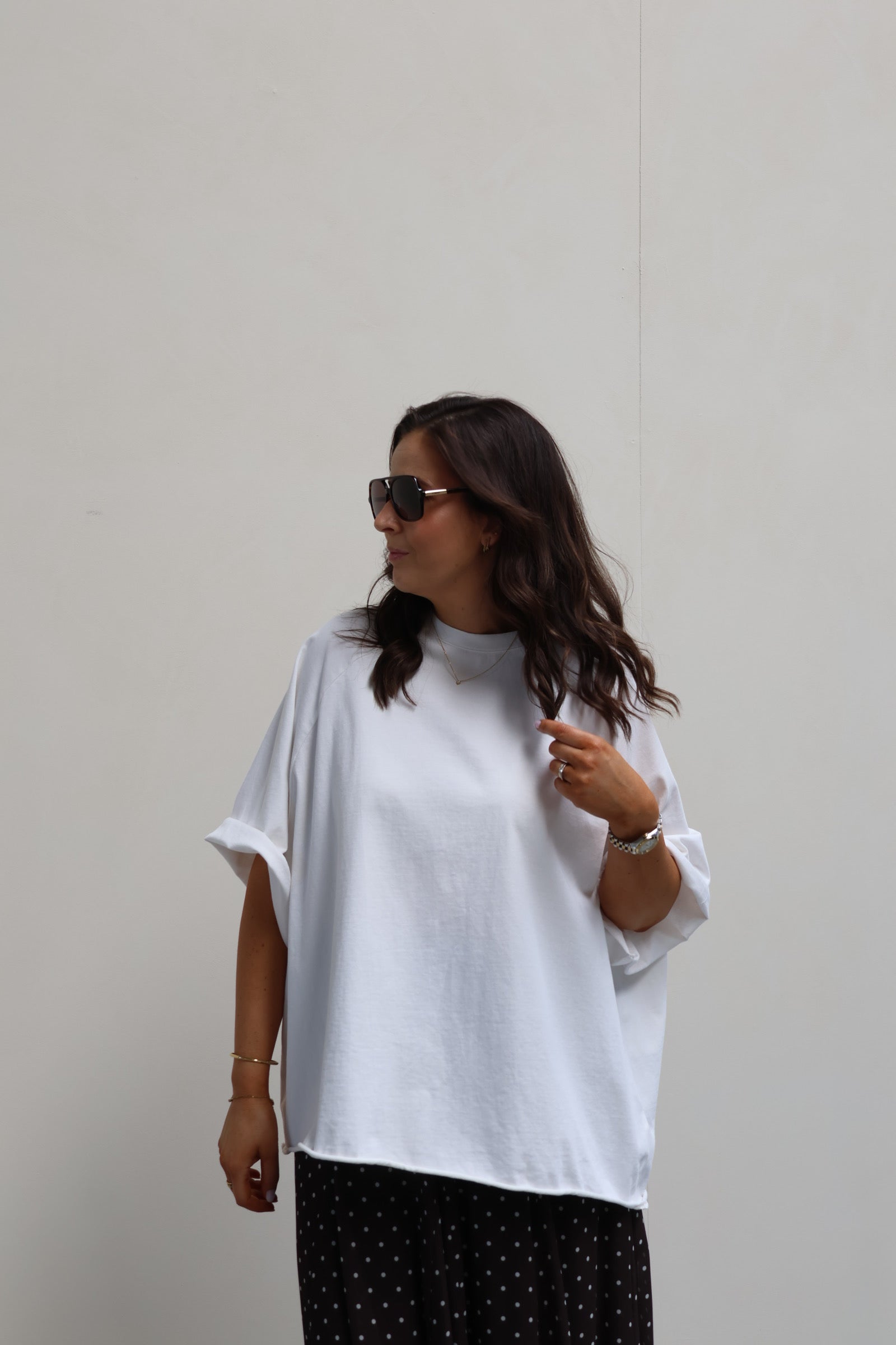 Gulia oversized T-shirt wit