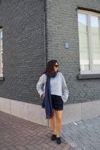 Rune lace short marine