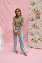 Lut longsleeve soft kaki